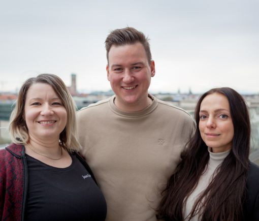 Lena, Jana und Felix – die Initiator:innen von Public Sector and Friends